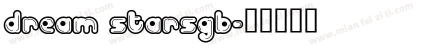Dream starsGB字体转换